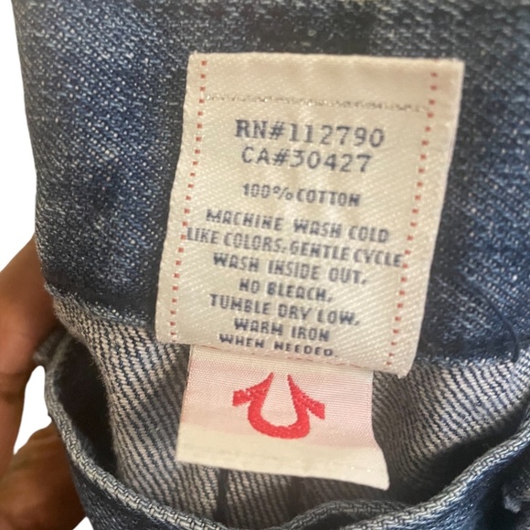 True‎ Religion Joey Supper T Mens Jeans Row 40 Seat 34 - Picture 9 of 10